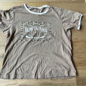 Trump Taj Mahal vintage Y2k shirt